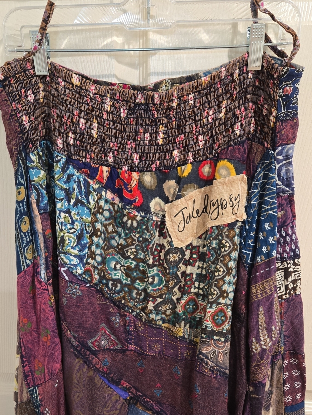 Jaded Gypsy Patchwork Skirt Size L/XL - Picture 5 of 10